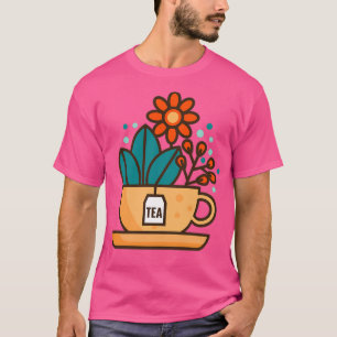 Camiseta Boné de chá