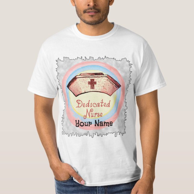 Camiseta Boné de enfermeiro dedicado (Frente)