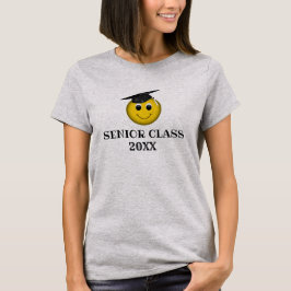 Camiseta Boné de formatura Emoji Personalizado