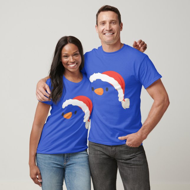 Camiseta Boné papais noeis (Unissex)