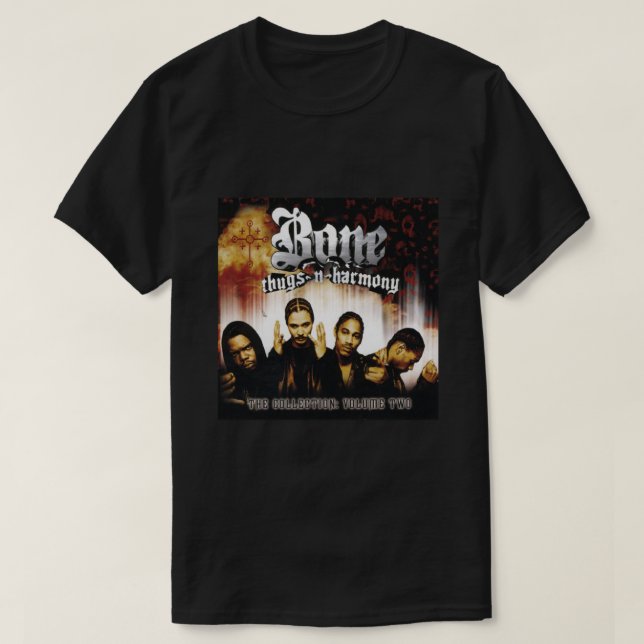 Camiseta Bone Thugs-N-Harmony volume de recolha dois Cla (Frente do Design)