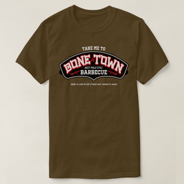 Camiseta Bone Town (Frente do Design)