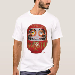 Camiseta Boneca afortunada do Tepco Daruma