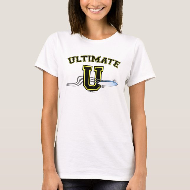 Camiseta Boneca amarela da disposição 2S de U cabida (Frente)