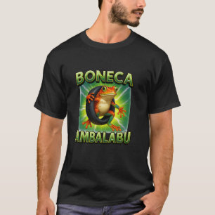 Camiseta Boneca Ambalabu Silly Frog Meme Design Cérebro Ita