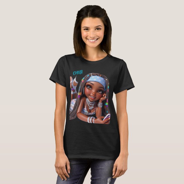 CAMISETA BONECA CHIBI (Frente Completa)