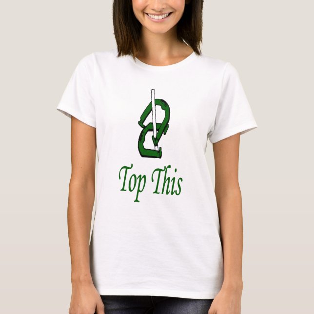 Camiseta Boneca das senhoras (cabida) (Frente)