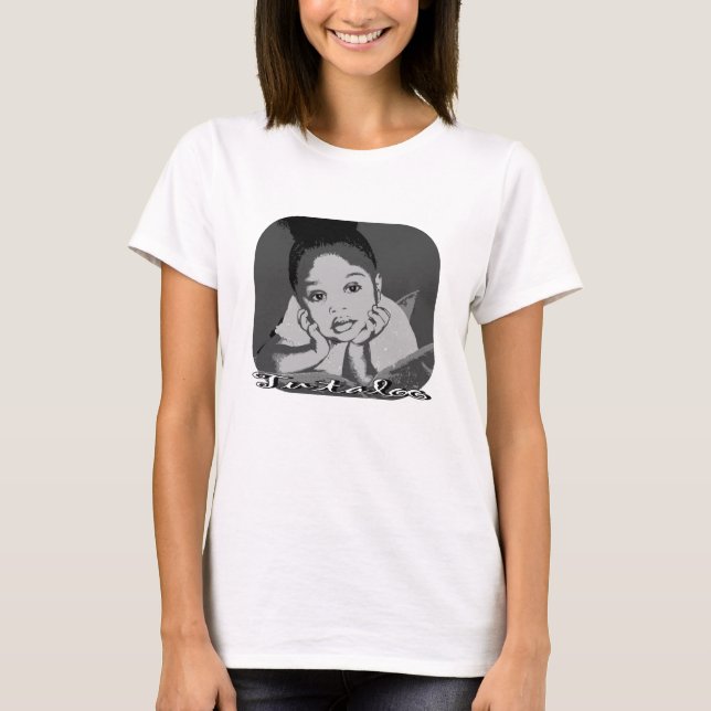 Camiseta Boneca das senhoras de Tutaloo- (Frente)