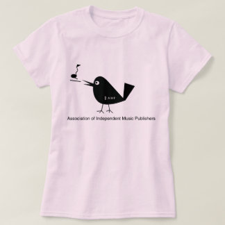 Camiseta Boneca das senhoras do pássaro de AIMP (cabida)