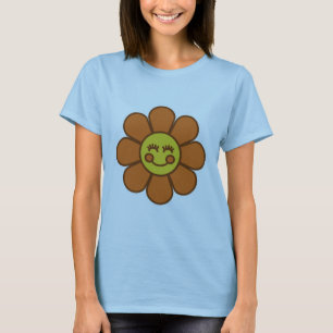 Camiseta Boneca De Flor (Feita)