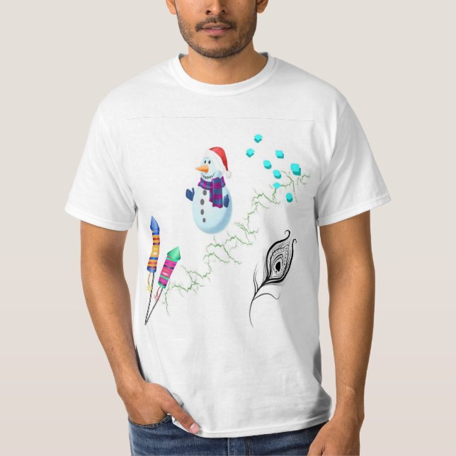 Camiseta Boneca de gelo (Frente)