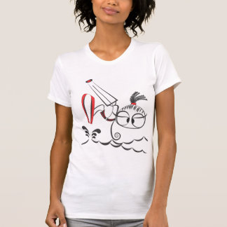 Camiseta Boneca de Kitesurfing