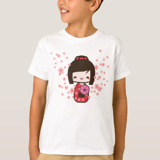 Camiseta Boneca de Kokeshi