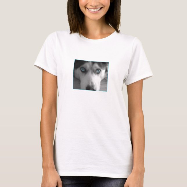 Camiseta Boneca dos azuis de bebê (Frente)