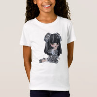 Boneca japonesa da menina