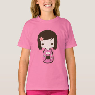 Camiseta Boneca Kokeshi