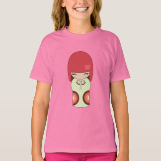 Camiseta Boneca Kokeshi
