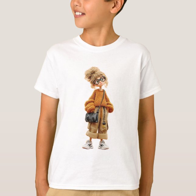 camiseta boneca lixo (Frente)