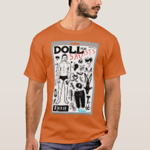 Camiseta Boneca para Sádicos Cortar e Colar Brinquedo