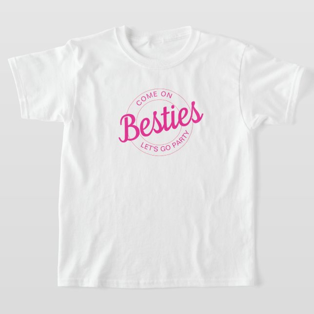 Camiseta Boneca Retro Rosa Deixa Festa Aniversário (Postura )
