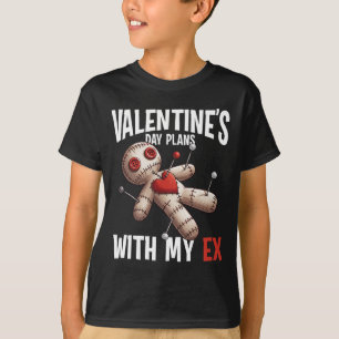 Camiseta Boneca Voodoo de Ex Namorado Plano de Dia dos Namo