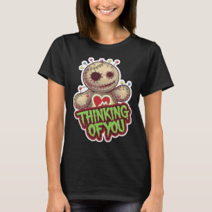 Camiseta Boneca Voodoo Fofa Humor Negro Amor Sarcasmo Maldi