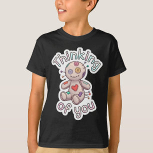 Camiseta Boneca Voodoo Fofa Humor Negro Amor Sarcasmo Maldi
