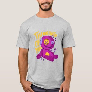 Camiseta Boneca Voodoo - PENSANDO EM VOCÊ