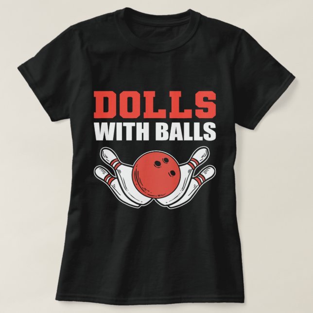 Camiseta Bonecas com Balls Talentosa (Frente do Design)