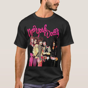 Camiseta Bonecas de Nova York Banda Completa Glam Punk Desi