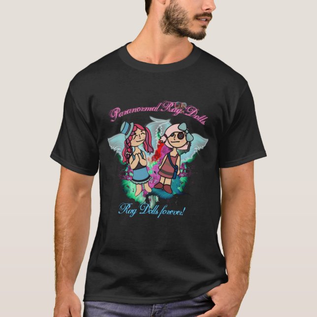 Camiseta Bonecas de pano pararnormais para sempre (Frente)