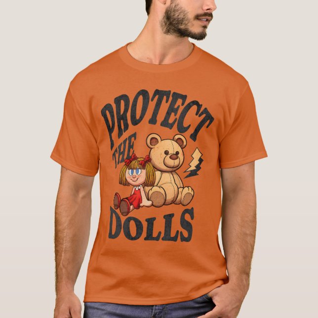 Camiseta Bonecas de Proteção Poder de Menina Fofa Sass Squa (Frente)