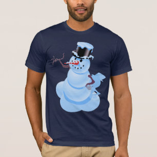 Camiseta Boneco de neve