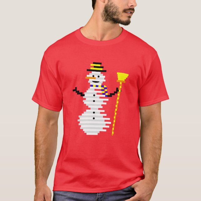 Camiseta Boneco de neve (Frente)