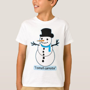 Camiseta boneco de neve