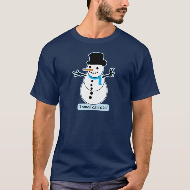 Camiseta boneco de neve (Frente)