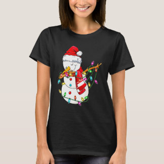 Camiseta Boneco de Neve Dabbing Papai Noel Natal Crianças M