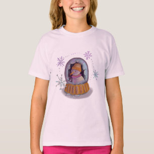 Camiseta boneco de neve de natal