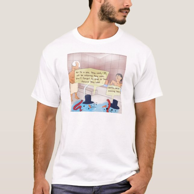 Camiseta Boneco de Neve de Quadrinhos Rick Londres Presente (Frente)