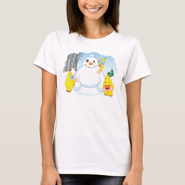 Camiseta Boneco de neve de Zingoz (Frente)