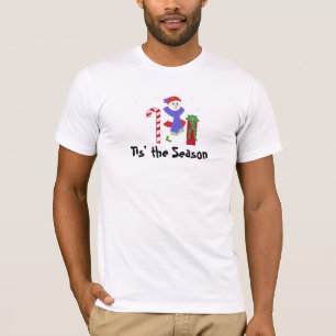 Camiseta Boneco de Neve - É a Estação