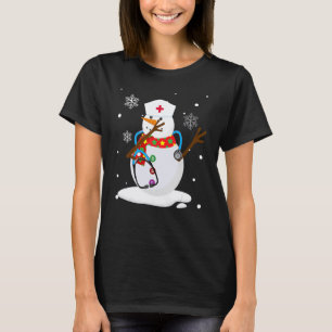 Camiseta Boneco de Neve Fazendo Dab Papai Noel Natal Dab Xm