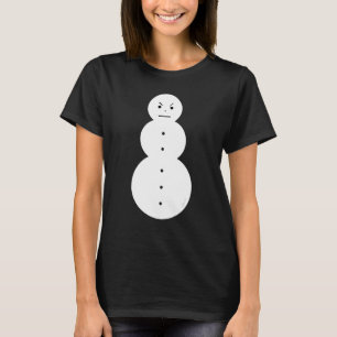 Camiseta Boneco de Neve Jeezy Boneco de Neve Irritado Bo
