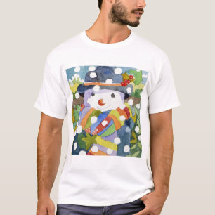 Camiseta Boneco de neve na neve 2011