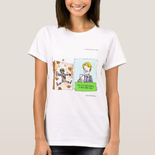 Camiseta Boneco de Teste de Colisão Engraçado