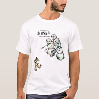 Camiseta Bonecos de neve do zombi