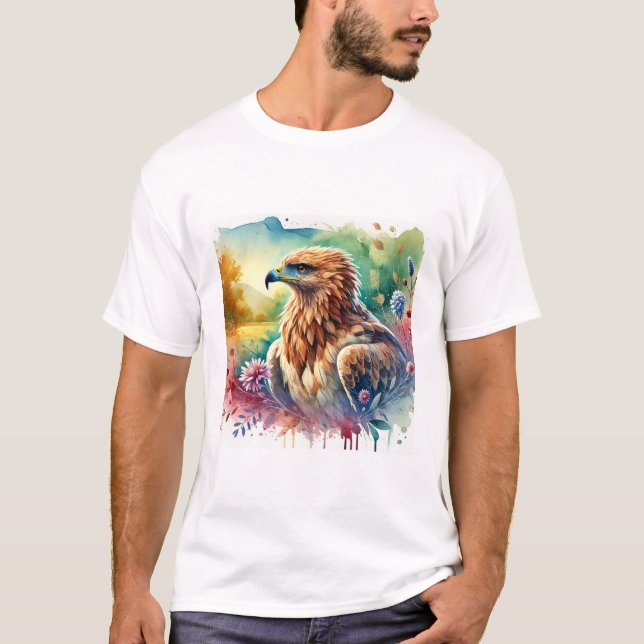 Camiseta Bonellis Eagle 080824AREF141 - Watercolor (Frente)