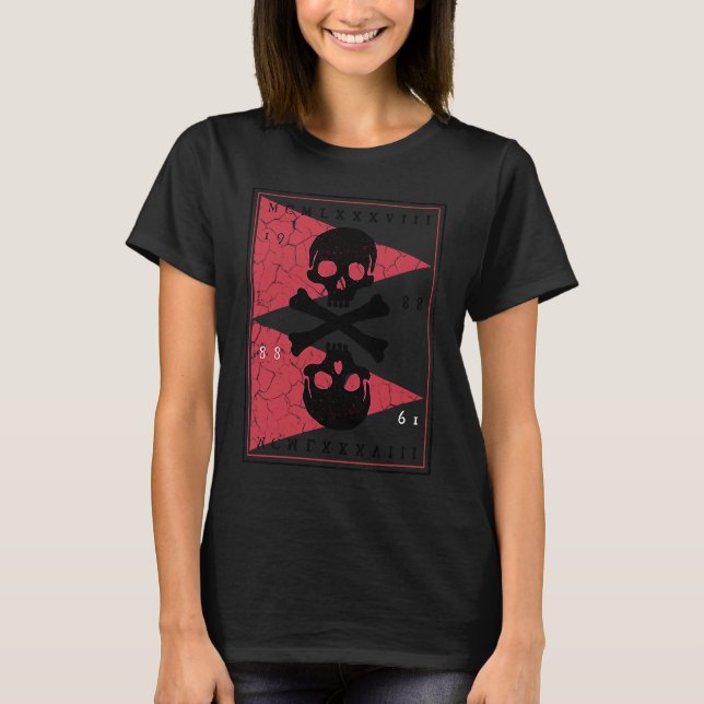 Camiseta Bones and Skulls Pirate (Frente)