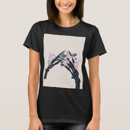 Camiseta Bones Brilhantes #3 - Duas Mãos Tocando