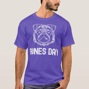 Camiseta Bones Day Engraçado